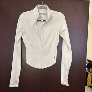 Alo Yoga Airbrush Corset Full Zip Jacket